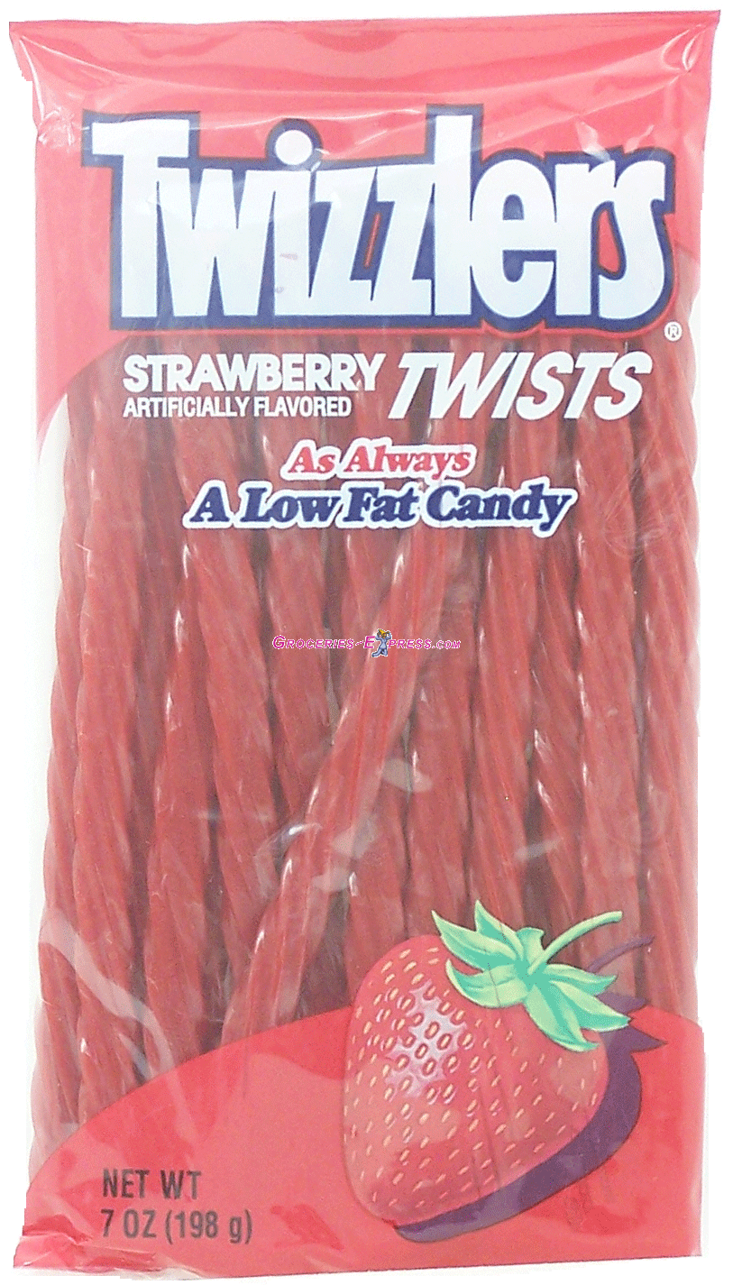 Twizzlers  strawberry flavored twists Full-Size Picture
